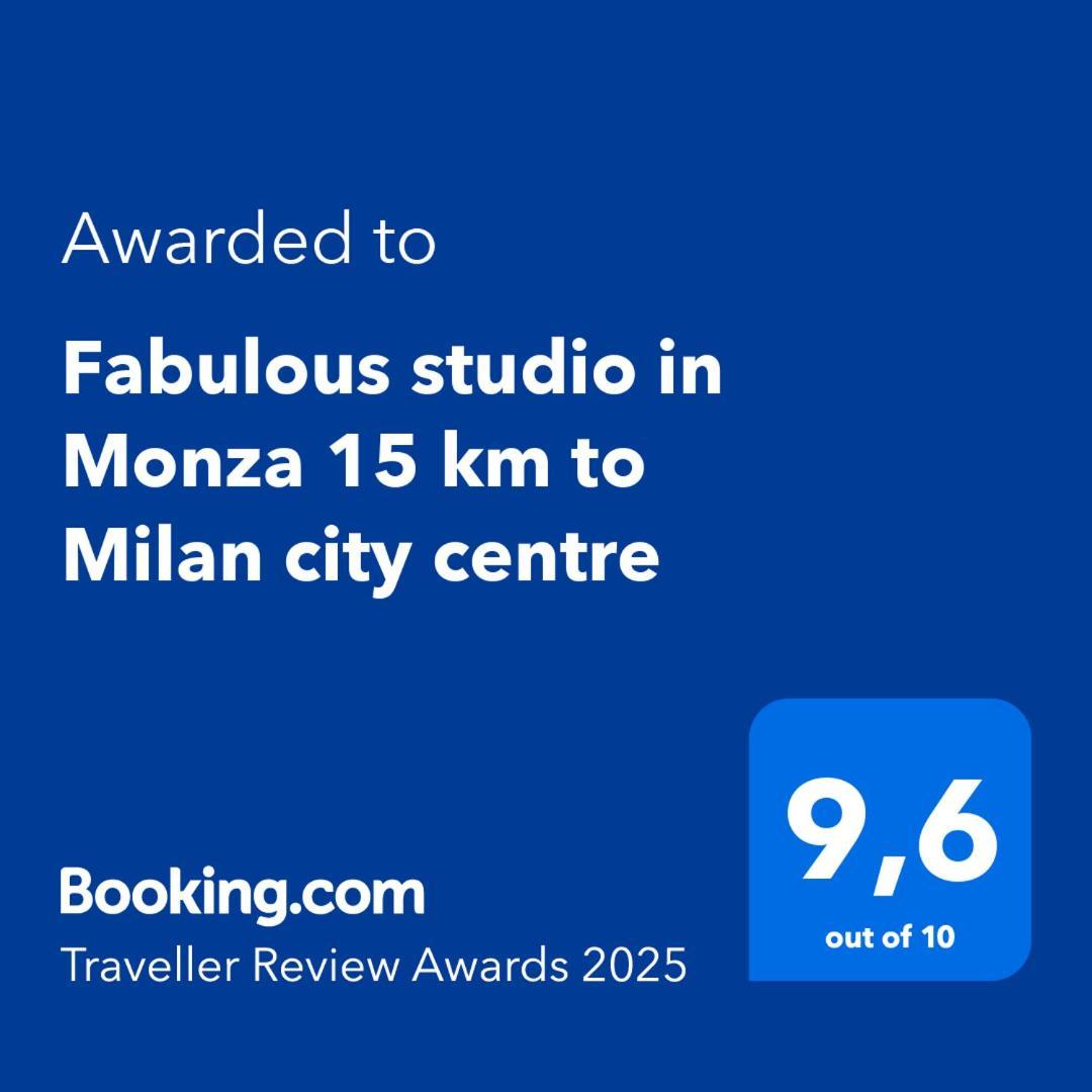 Fabulous Studio In Monza 15 Km To Milan City Centre Exterior foto